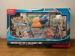 Pokemon Trading Card Game Snorlax ex and Blissey ex Special Collection Box - Image 1