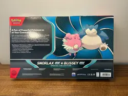 Pokemon Trading Card Game Snorlax ex and Blissey ex Special Collection Box - Image 2