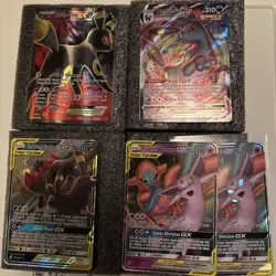 Pokemon Card Lot Umbreon EX 119 Fates Collide Umbreon Vmax Tag Team Cards - Image 1