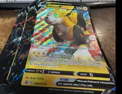 LOT OF (100). Pokemon TCG JUMBO Boltund V SWSH219Black Star Promo Card - Image 1