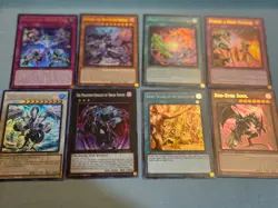 Yu-gi-oh Card Lot of 8 Holo - Image 1