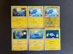 Lanturn (x4/1 RevHOLO) + Chinchou (x2) 6-card mixed Pokemon lot - PWE - Image 1
