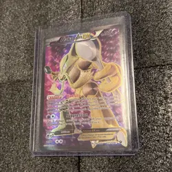 Alakazam EX 117/124 Fates Collide Ultra Rare Full Art Pokemon TCG Card (NM) - Image 1