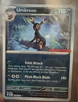 Pokemon Umbreon - 130/197 Gamestop Stamped Promo Card - Image 1