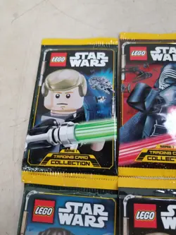 Lot of 4 - LEGO Star Wars - Series 1 Trading Cards Sealed Packs - Image 3