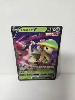 Breloom V 006/264 Fusion Strike Ultra Rare Pokemon Card - Image 1