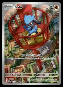 Pokemon TCG SV: Scarlet & Violet Promo Cards #010 Riolu - Image 1