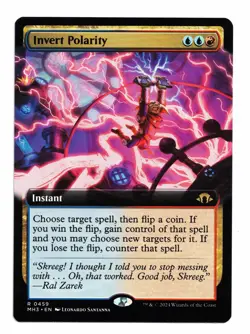 MTG Card: Invert Polarity Extended Art Modern Horizons 3 #0459 Rare! NM - Image 1
