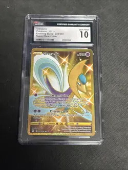 CGC 10 - Pokemon Card - Evolving Skies 228/203 - CRESSELIA (holo) - GEM MINT - Image 1