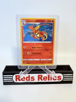 Special Delivery Charizard Pokemon Center Promo Card Still Sealed SWSH075 - Image 1