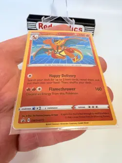 Special Delivery Charizard Pokemon Center Promo Card Still Sealed SWSH075 - Image 2