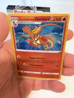 Special Delivery Charizard Pokemon Center Promo Card Still Sealed SWSH075 - Image 3