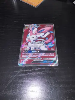 Sylveon GX (Full Art) 140/145 Sm-Guardians Rising Holo Pokemon Card - Image 1