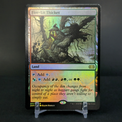 MTG - Fire Lit Thicket - Foil Rare - Double Masters - #317/332 NM - Image 2