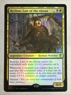 MTG / Reyhan, Last of the Abzan / C16 / #40 / FOIL / Rare / NM - Image 1