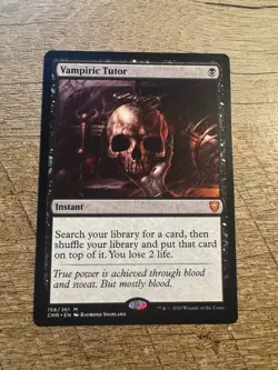 1x Vampiric Tutor Commander Legends LP/NM - Image 1
