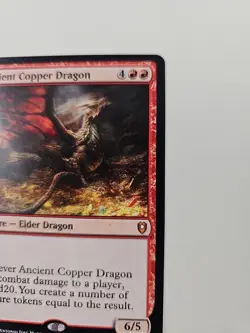 Ancient Copper Dragon MTG CLB Commander Legends Baldur's Gate NM Pack Fresh - Image 2