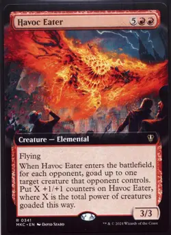 Havoc Eater - 341 Extended not foil MTG MKC - Image 1