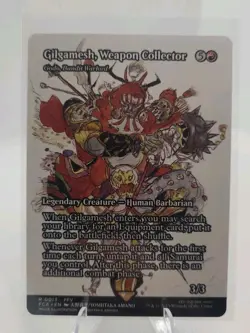 Godo, Bandit Warlord "Gilgamesh, Weapon Collector" - Showcase NM MTG - Image 1