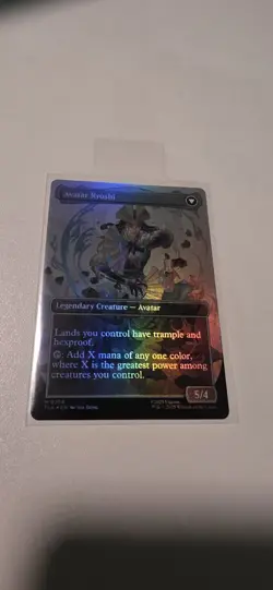1x (358) The Legend of Kyoshi // Avatar Kioshi - FOIL - BORDERLESS MTG Avatar: T - Image 2