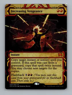*foil* INCREASING VENGEANCE 040 Strixhaven Mystical Archives MTG Magic - Image 1