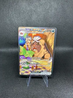 Pokemon TCG Arven's Mabosstiff EX #235/182 Sv10: Destined Rivals SIR - Image 1