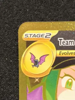 Pokemon TCG Team Rocket's Crobat EX 242/182 Hyper Rare Destined Rivals NM - Image 2