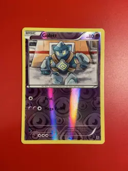Pokemon Golett 45/101 Reverse Holo & Golurk 45/101 Holo - Plasma Blast - Image 2