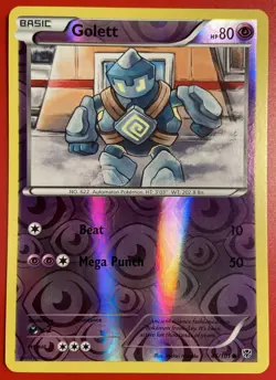 Pokemon Golett 45/101 Reverse Holo & Golurk 45/101 Holo - Plasma Blast - Image 3