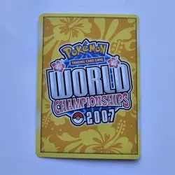 Warp Point - 2007 (Jun Hasebe) 116/130 World Championship Decks Pokemon TCG - Image 2