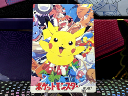 Pokemon Pocket Monsters Vending Prism Holo Sticker #379 TEAM ROCKET JESSIE rare - Image 2