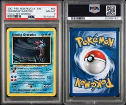 Pokemon Shining Gyarados 65/64 WOTC Neo Revelation 1st Edition Secret Rare PSA 8 - Image 3