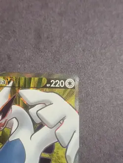 Lugia V 185/195 Sword & Shield Silver Tempest Holo Ultra Rare Pokemon TCG NM+ - Image 4