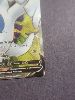 Lugia V 185/195 Sword & Shield Silver Tempest Holo Ultra Rare Pokemon TCG NM+ - Image 5