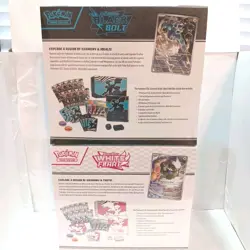 Pokemon Scarlet & Violet Black Bolt & White Flare Elite Trainer Box Lot Sealed - Image 2