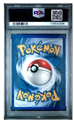 2000 Pokemon Murkrow 24/111 Neo Genesis Regular, Non-holo 1st Edition PSA 8 - Image 2
