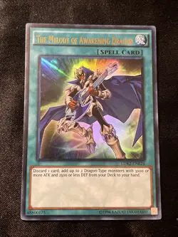 Yugioh The Melody Of Awakening Dragon LDK2-ENK26 Ultra Rare LP - Image 1