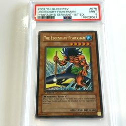 Yu-Gi-Oh! "The Legendary Fisherman" 1st Edition PSV-076 MINT PSA 9 - Image 1