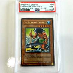 Yu-Gi-Oh! "The Legendary Fisherman" 1st Edition PSV-076 MINT PSA 9 - Image 2