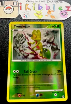 Treecko 78/99 LP Reverse Holo Platinum Arceus Pokemon Card. Free Tracked Ship! - Image 1