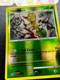 Treecko 78/99 LP Reverse Holo Platinum Arceus Pokemon Card. Free Tracked Ship! - Image 3