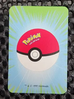 Psyduck Pokemon 1999 Mini Deck Playing Cards 2.5x1.75in Five Of Diamonds Green - Image 2