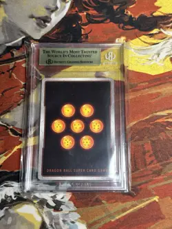 Dragon Ball Super Card Game SS3 Son Goku, Even Further Beyond SR #EB1-43 BGS 9.5 - Image 2