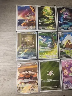 Pokemon TCG Lot of 10 Cards Near Mint Illustration Rare Cards - Image 1