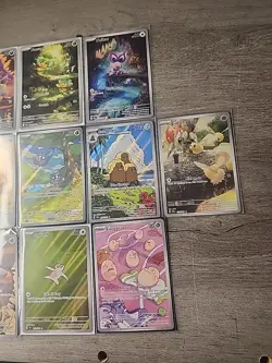 Pokemon TCG Lot of 10 Cards Near Mint Illustration Rare Cards - Image 3
