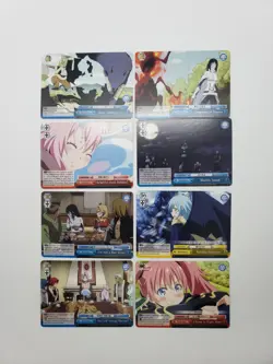 Weiss Schwarz That Time I Got Reincarnated as a Slime Climax Common 8 Cards Set - Image 2