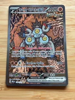2025 Pokemon SV Prismatic Evolutions PRE EN Sandy Shocks ex #159/131 card - Image 1