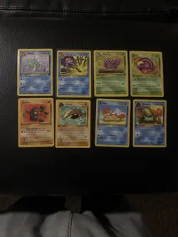 pokemon cards 1st edition lot 🔥 8 Card Lot Complete Collection Fossil - Image 1