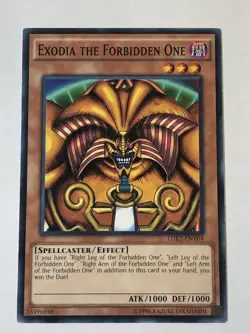 5-Card Set Exodia the Forbidden One - YuGiOh Legendary Decks II LDK2-ENY04-ENY08 - Image 3