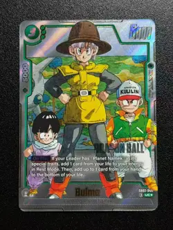 Dragon Ball Card -Bulma - SB02-044 Alternate Art Manga Booster 02 English - Image 1